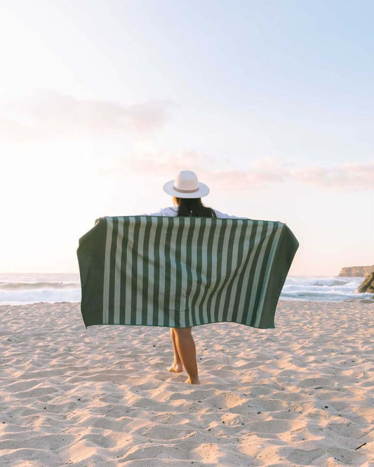 Escape to the beach with a sand free towel. 
