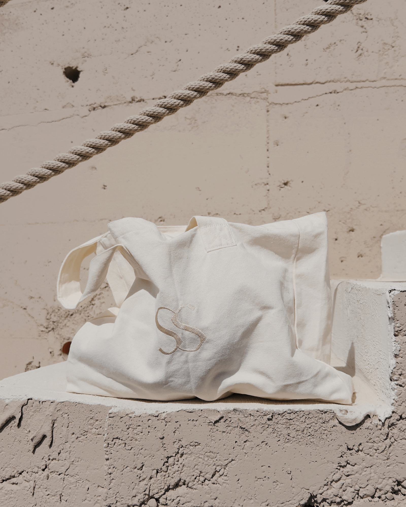Canvas Beach Tote