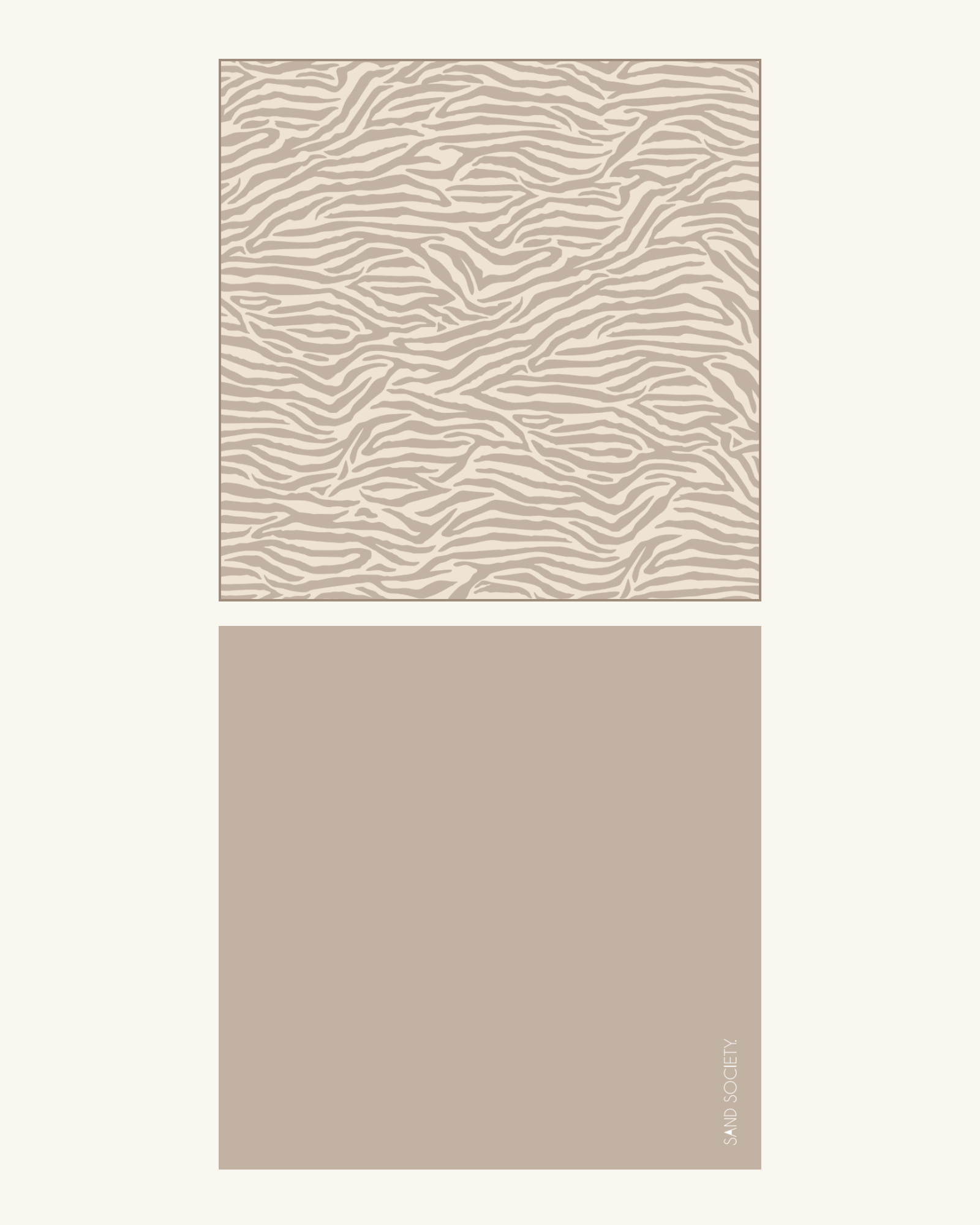 Zebra - Sand Free Towel for Two