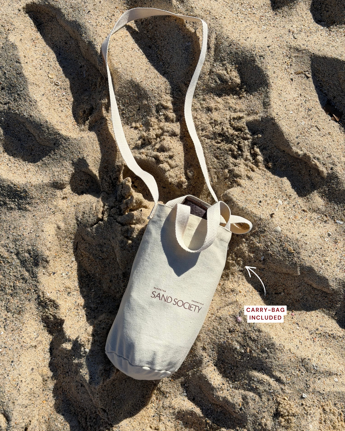 Free Carry Bag Sand Society - Compact Towel