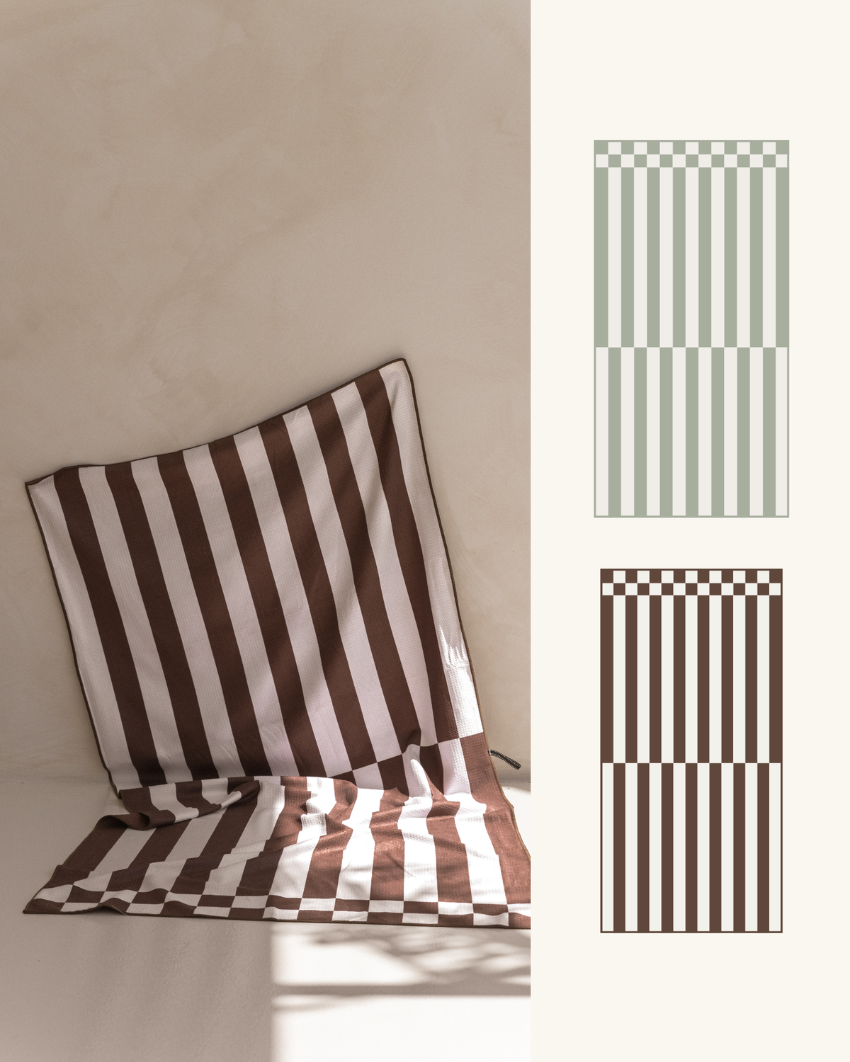 Sand-free beach towel, Sand Society