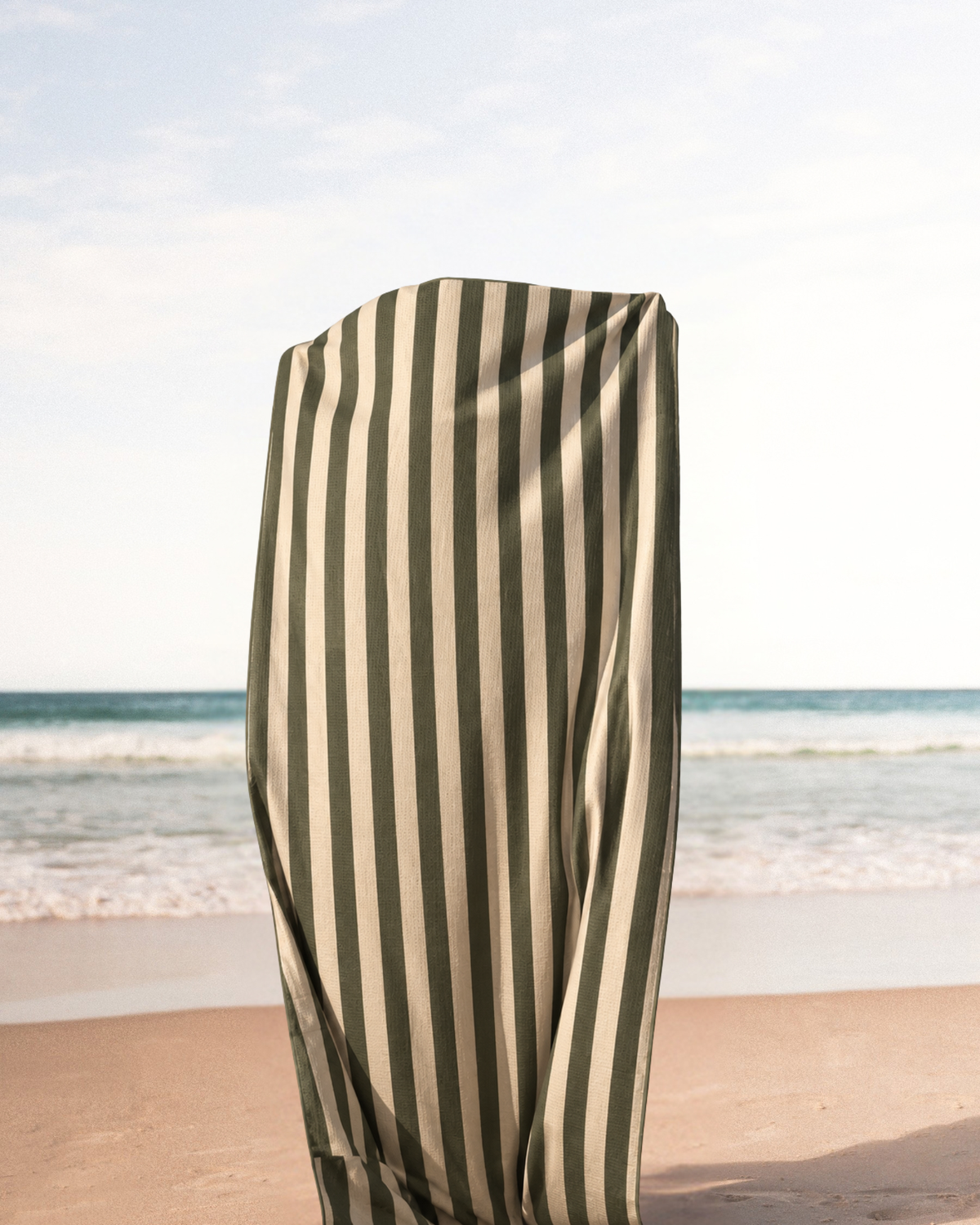 Lite Sand Free Beach Towel - Khaki