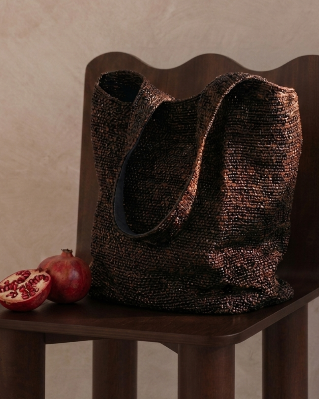 Mocha Bucket Bag