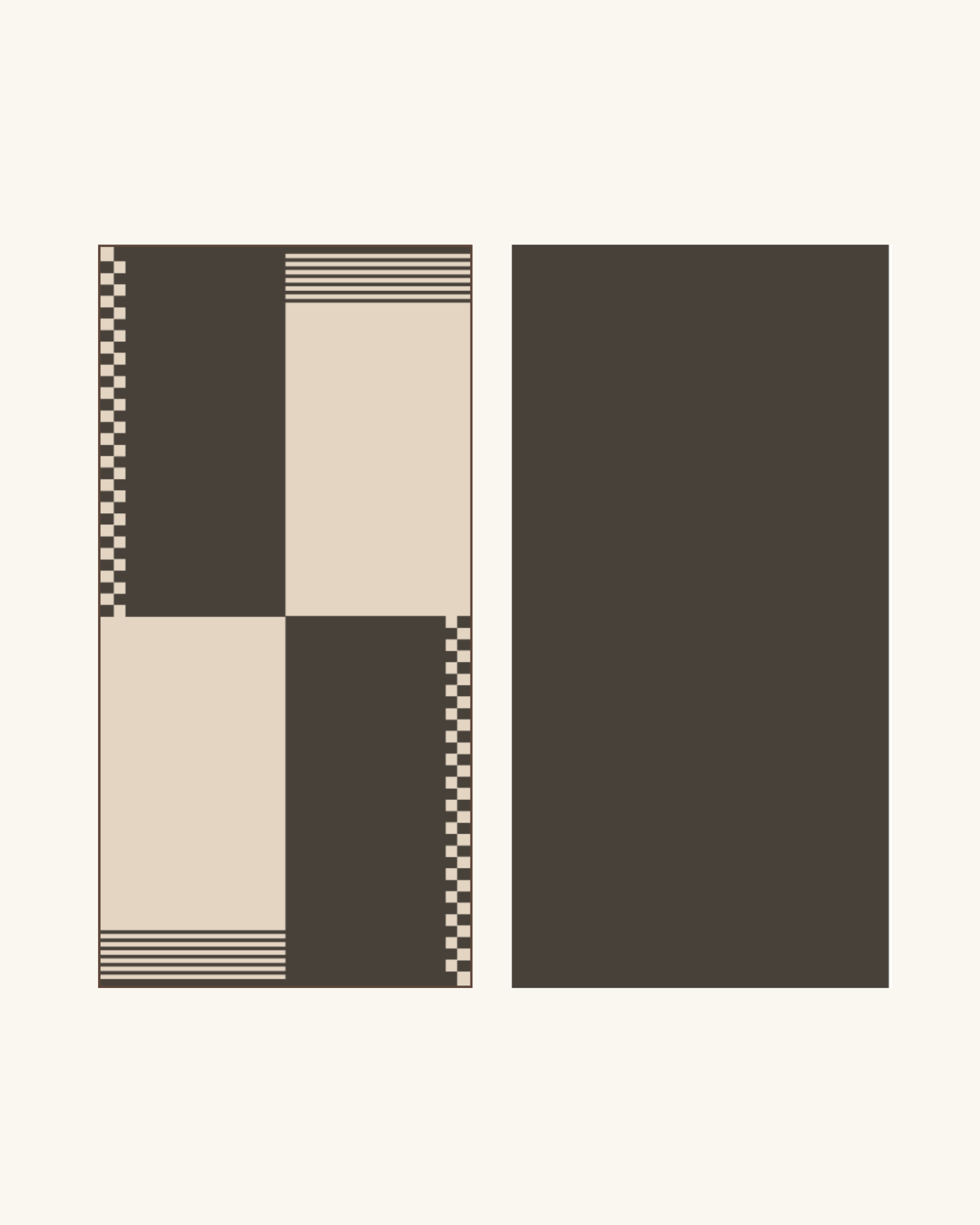 Monochrome Sand Free Towel | Designed in Australia