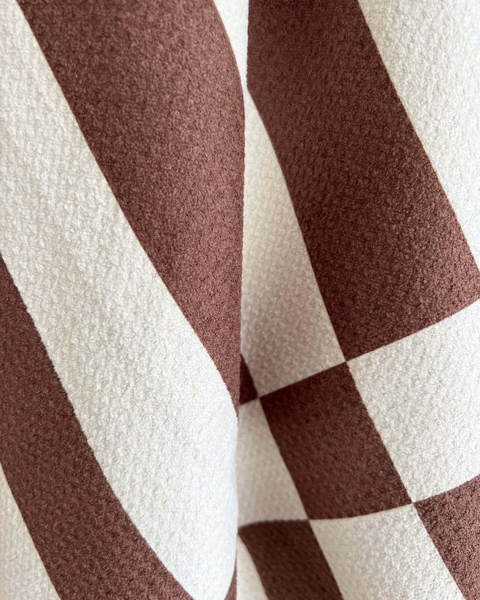Chocolate Stripe Sand Free Beach Towel