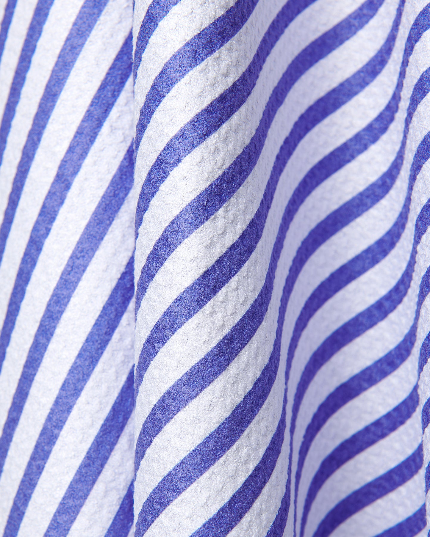 Sustainably Made Blue Stripe Beach Towel - Pantone Colour of the Year