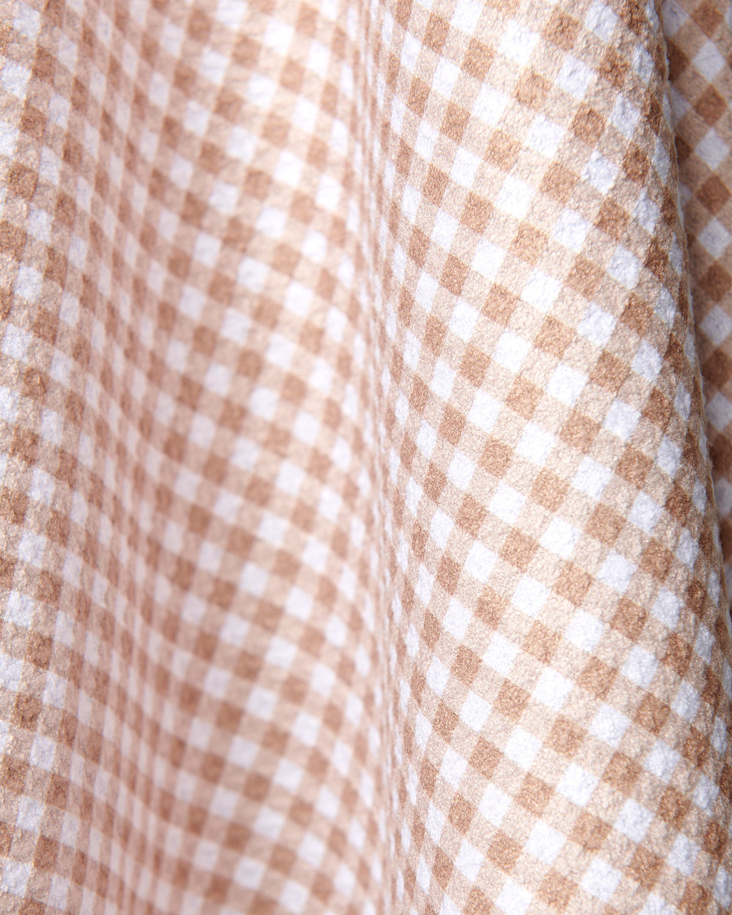 Gingham Pattern Sand Free Beach Towel - Sustainably Made 