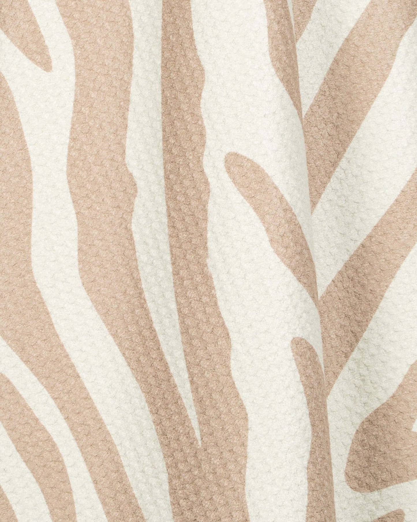 Double Zebra Beige - Towel for Two - Sand Society Sand Free Sustainable Beach Towel